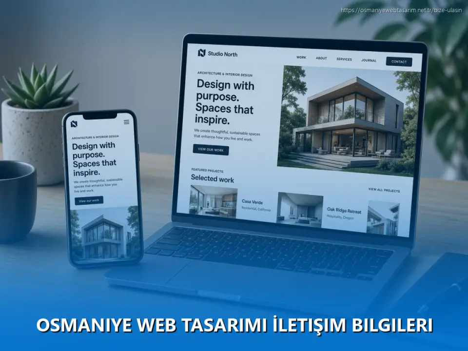 Osmaniye Web Tasarımı İletişim Bilgileri