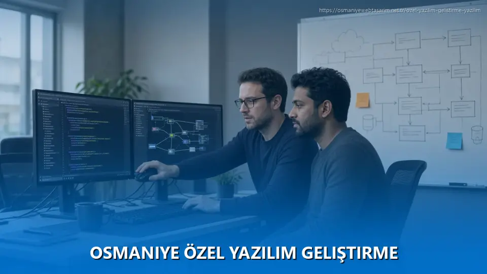Osmaniye Özel Yazılım Geliştirme